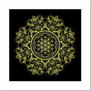 Lotus Mandala 261 Posters and Art